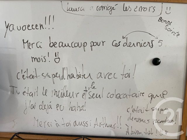 Appartement T5 à vendre - 5 pièces - 91.4 m2 - BREST - 29 - BRETAGNE - Century 21 Associés Conseils Immobilier